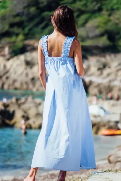 Les Canebiers Abois - Sky Blue<Femme Robes