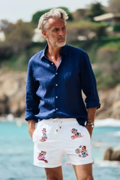 Les Canebiers All Over Bitcoin - White<Homme Monopoly|Best Sellers