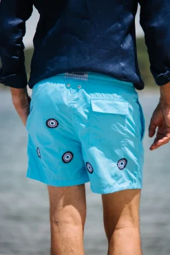 Les Canebiers All Over Kiki - Blue<Homme Best Sellers|Nouveauté
