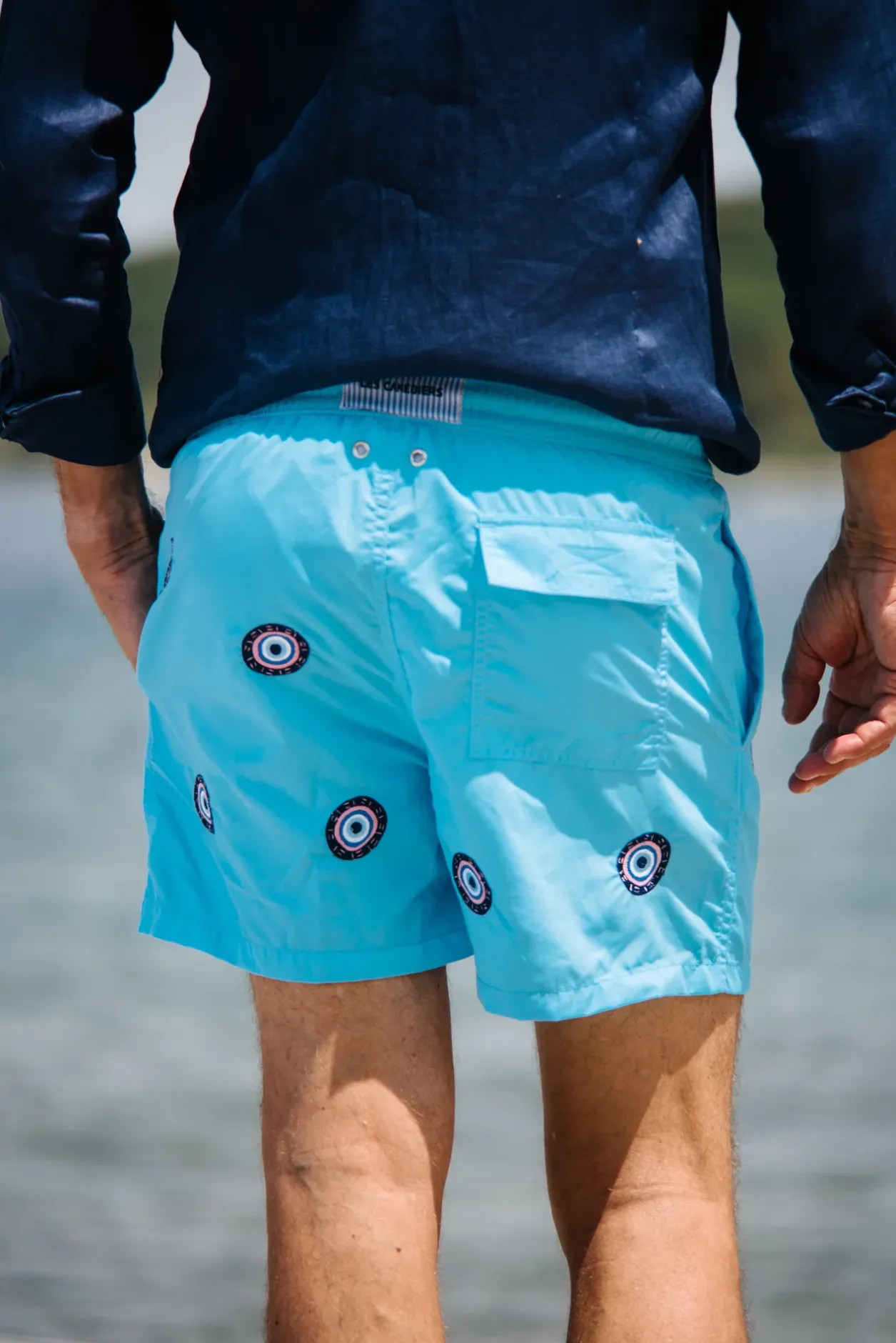 Les Canebiers All Over Kiki - Blue<Homme Best Sellers|Nouveauté