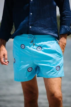 Les Canebiers All Over Kiki - Blue<Homme Best Sellers|Nouveauté