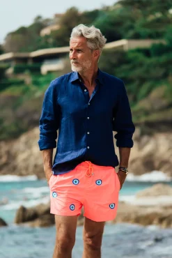 Les Canebiers All Over Mataki - Orange<Homme Mataki|Best Sellers