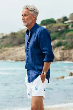 Les Canebiers All Over Mataki - White<Homme Mataki|Best Sellers