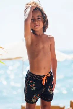 Les Canebiers All Over Mex Kids - Black<Enfant Garçons