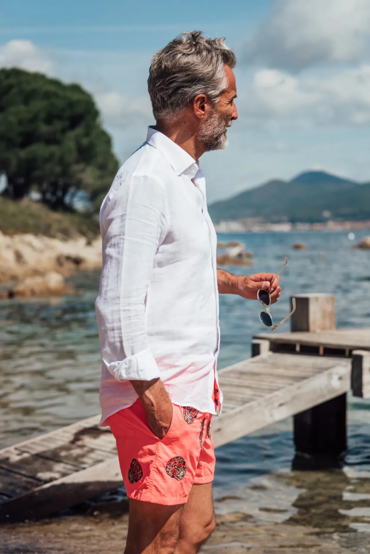Les Canebiers All Over Mex - Orange<Homme Mex|Best Sellers