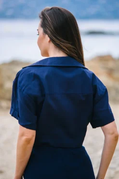 Les Canebiers Barri - Navy<Femme Ensemble