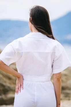 Les Canebiers Barri - White<Femme Ensemble