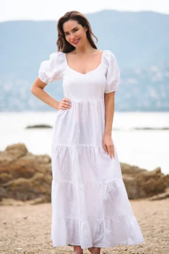 Les Canebiers Bellevue - White<Femme Robes