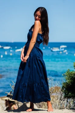 Les Canebiers Brost - Navy<Femme Robes