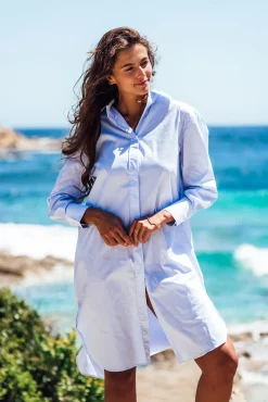 Les Canebiers Clemenceau - Blue<Femme Robes