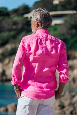 Les Canebiers Divin - Pink<Homme Chemises