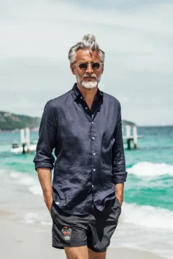 Les Canebiers Ermitage Court Mex - Black<Homme Mex|Best Sellers
