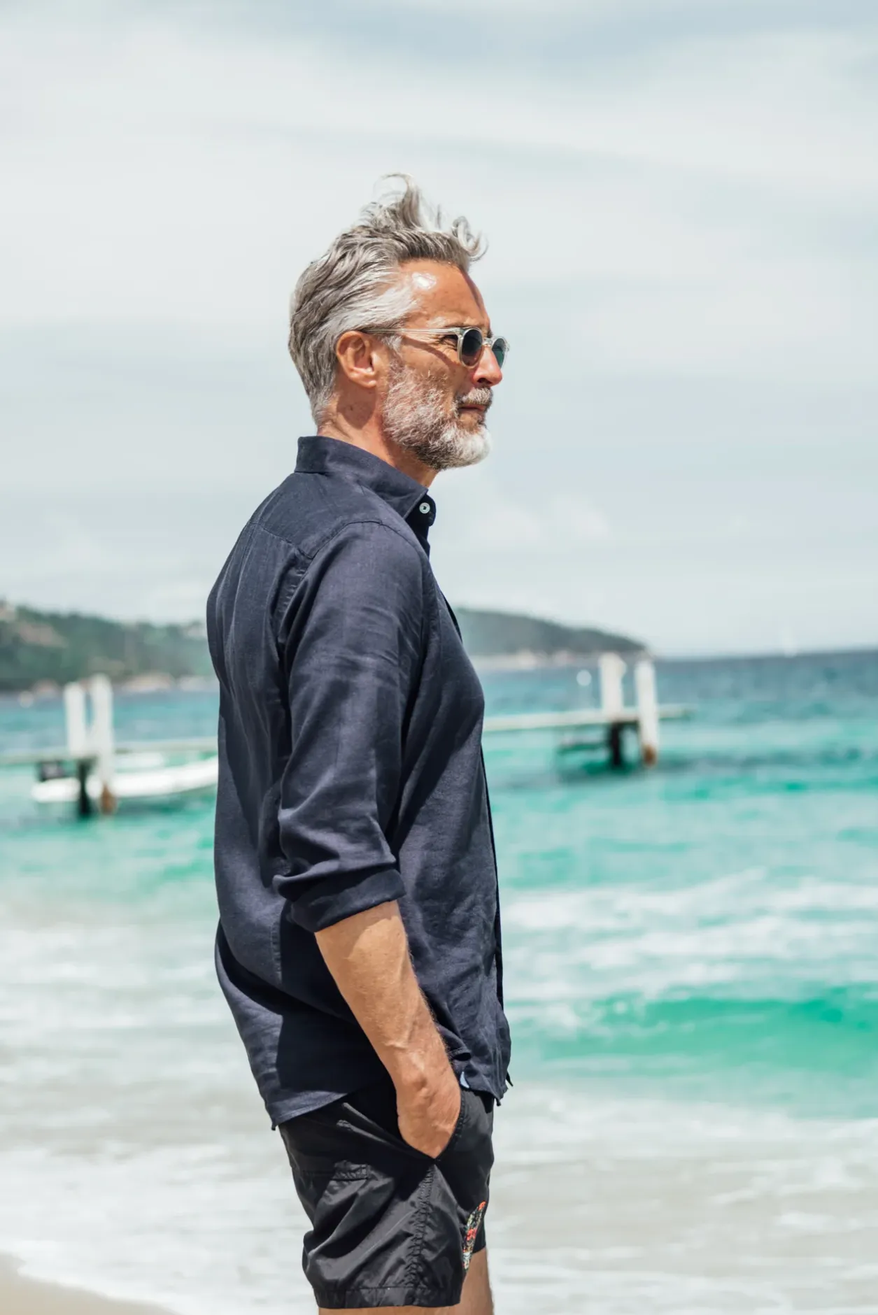 Les Canebiers Ermitage Court Mex - Black<Homme Mex|Best Sellers