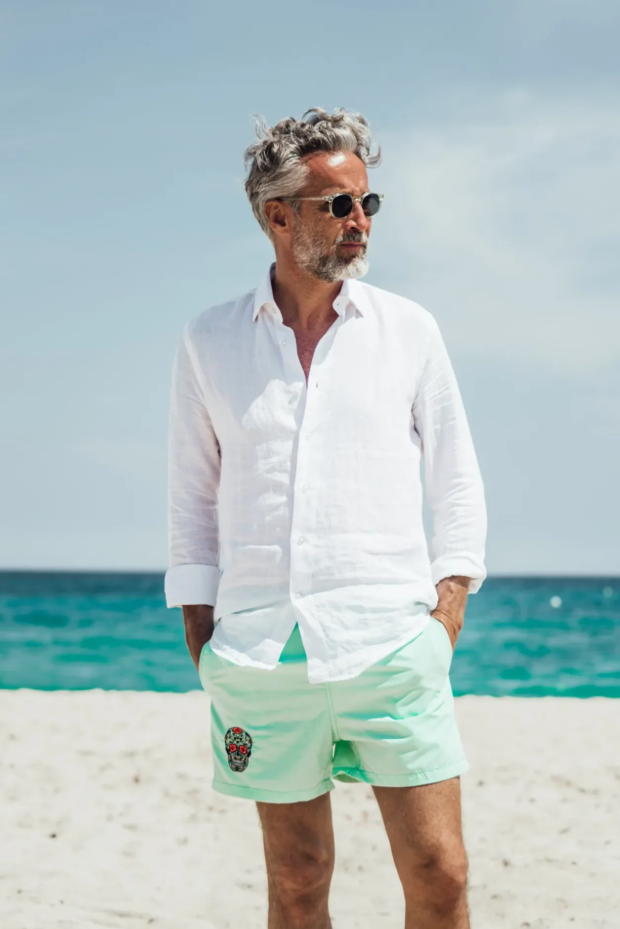 Les Canebiers Ermitage Court Mex - Green<Homme Mex|Best Sellers