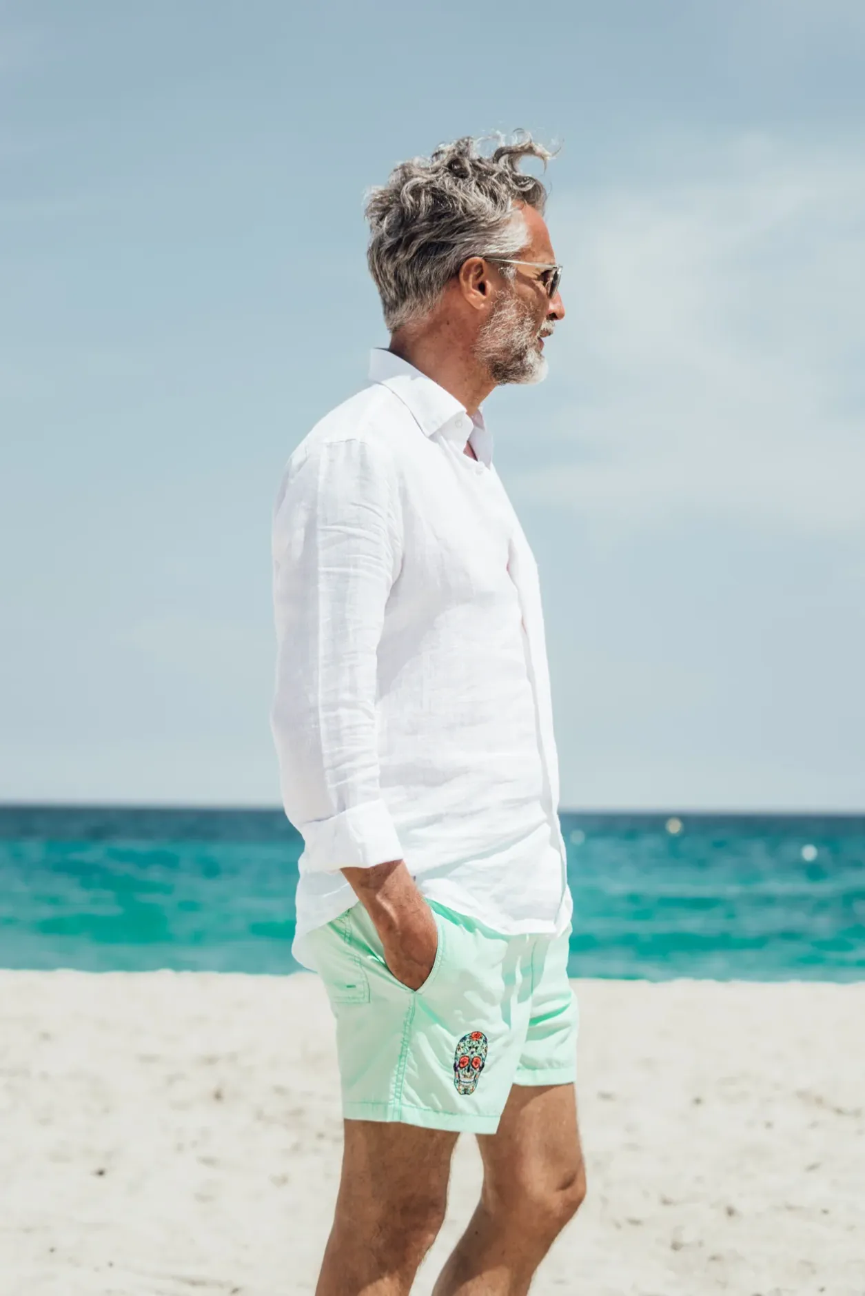 Les Canebiers Ermitage Court Mex - Green<Homme Mex|Best Sellers