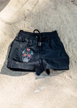 Les Canebiers Ermitage Court Mex Kids - Black<Enfant Garçons