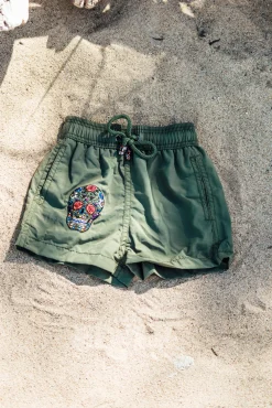 Les Canebiers Ermitage Court Mex Kids - Khaki<Enfant Garçons