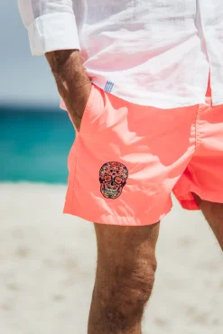 Les Canebiers Ermitage Court Mex - Orange<Homme Mex|Best Sellers
