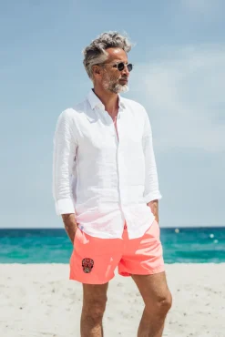 Les Canebiers Ermitage Court Mex - Orange<Homme Mex|Best Sellers