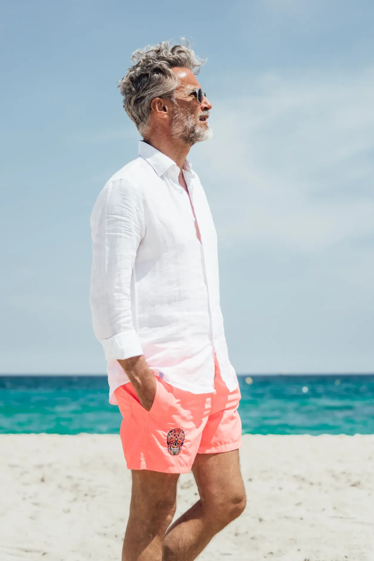 Les Canebiers Ermitage Court Mex - Orange<Homme Mex|Best Sellers