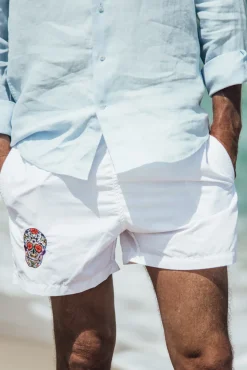 Les Canebiers Ermitage Court Mex - White<Homme Mex|Best Sellers