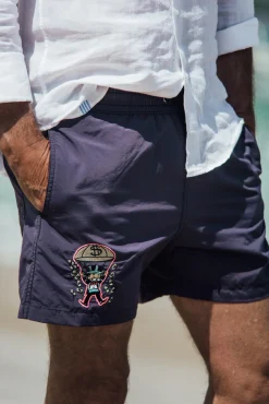 Les Canebiers Ermitage Court Mono Golden - Navy<Homme Monopoly|Best Sellers