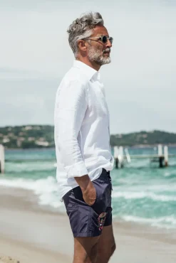 Les Canebiers Ermitage Court Mono Golden - Navy<Homme Monopoly|Best Sellers