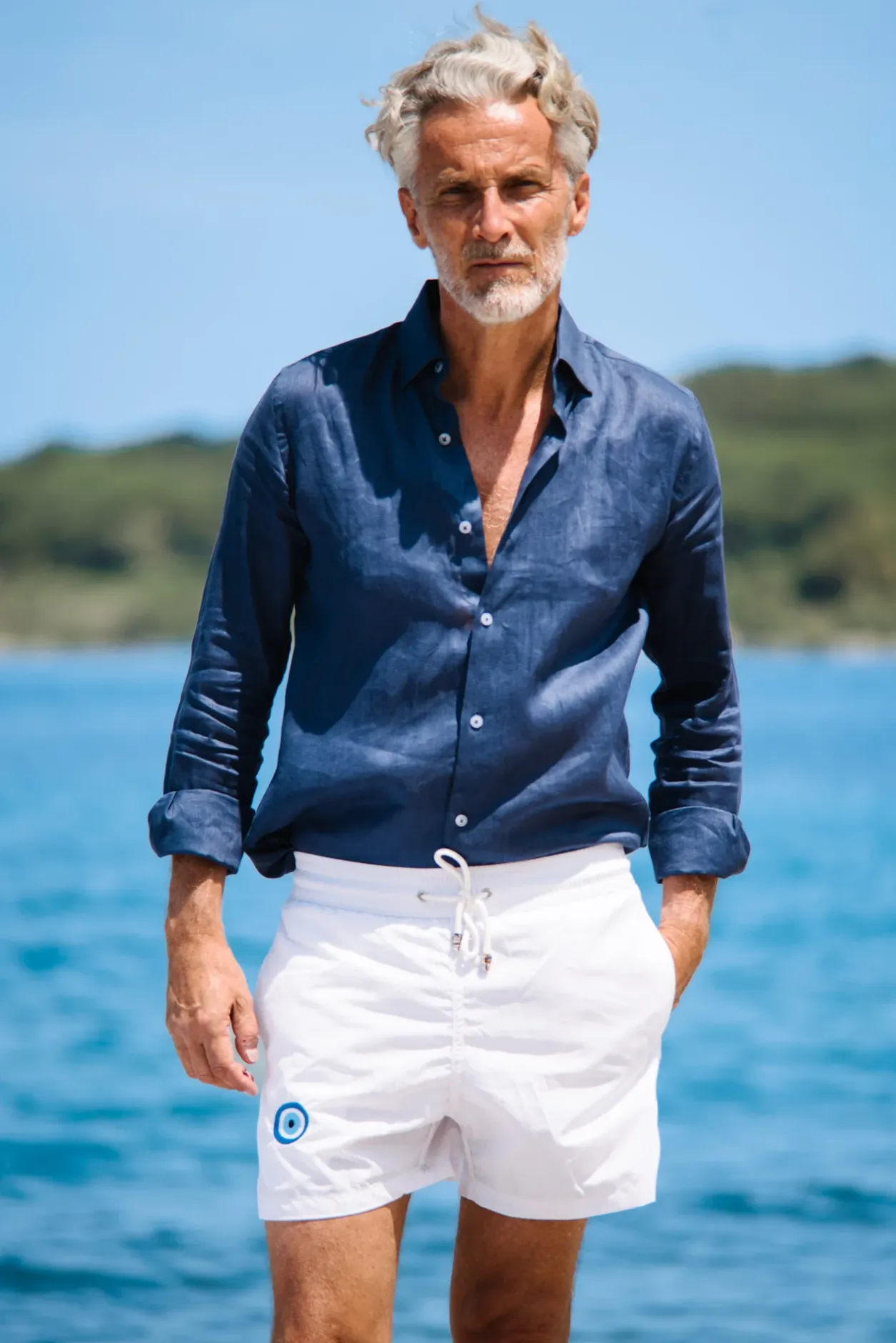 Les Canebiers Ermitage Mono Mataki - White<Homme Mataki|Best Sellers
