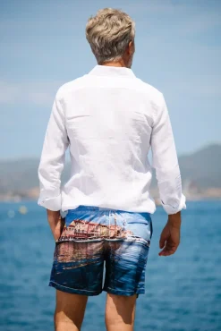 Les Canebiers Ermitage Print Saint-Tropez<Homme Best Sellers|Nouveauté