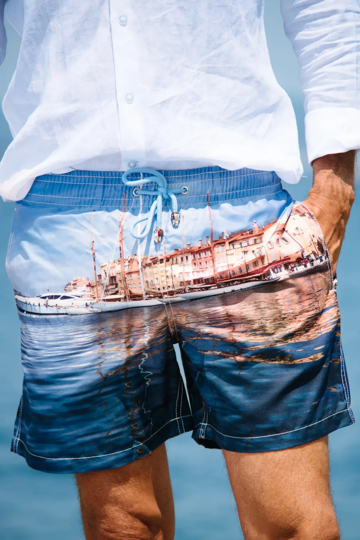 Les Canebiers Ermitage Print Saint-Tropez<Homme Best Sellers|Nouveauté