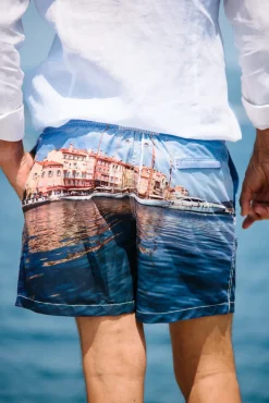 Les Canebiers Ermitage Print Saint-Tropez<Homme Best Sellers|Nouveauté