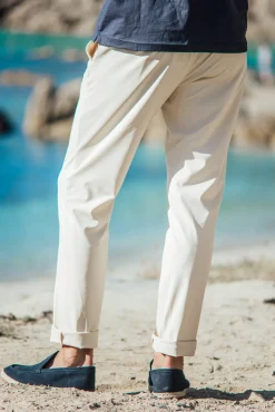Les Canebiers Marsouin Pants - Beige<Homme Pantalons