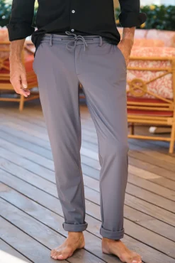 Les Canebiers Marsouin Pants - Grey<Homme Pantalons