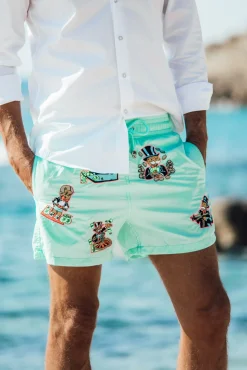 Les Canebiers Monte Carlo - Green<Homme Places|Best Sellers