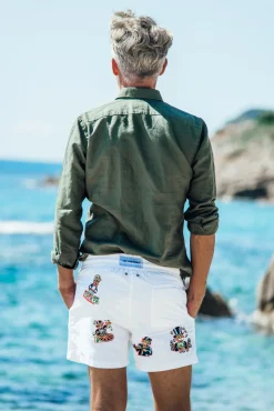 Les Canebiers Monte Carlo - White<Homme Places|Best Sellers