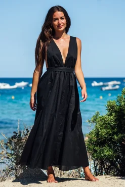 Les Canebiers Neptune - Black<Femme Robes