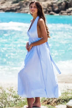 Les Canebiers Neptune - Blue<Femme Robes