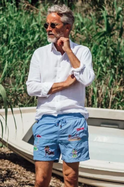 Les Canebiers Pampelonne - Blue<Homme Places|Best Sellers