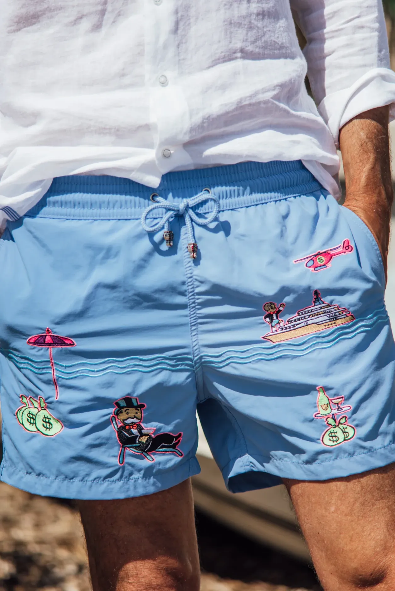Les Canebiers Pampelonne - Blue<Homme Places|Best Sellers