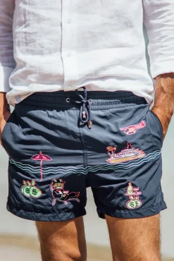 Les Canebiers Pampelonne - Navy<Homme Places|Monopoly