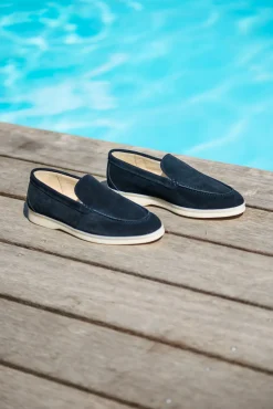 Les Canebiers Pardigon Women - Navy<Femme Chaussures