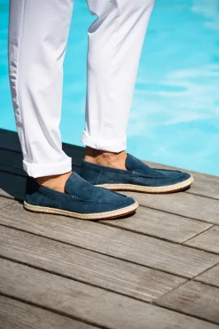 Les Canebiers Pignes shoes - Blue<Homme Chaussures