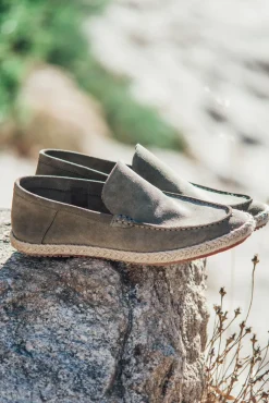 Les Canebiers Pignes shoes - Khaki<Homme Chaussures