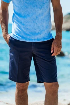 Les Canebiers Praya - Navy<Homme Shorts