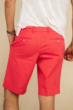 Les Canebiers Praya - Raspberry<Homme Shorts