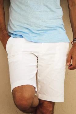 Les Canebiers Praya - White<Homme Shorts
