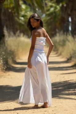 Les Canebiers Robe Allard - Blanc<Femme Robes