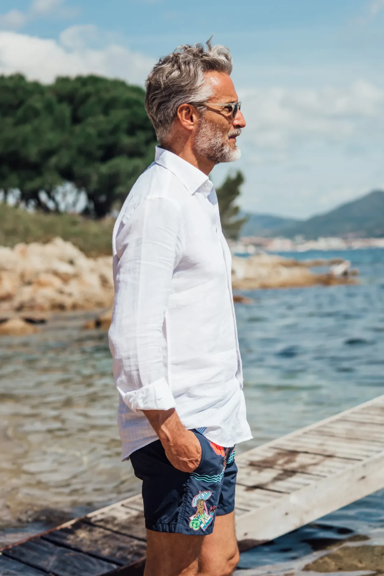Les Canebiers Saint-Tropez - Navy<Homme Places|Best Sellers