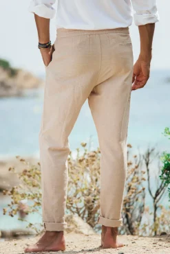 Les Canebiers Sauvier Pants - Beige<Homme Pantalons