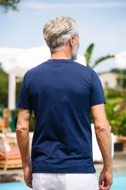 Les Canebiers Summer t-shirt - Navy<Homme T-shirts